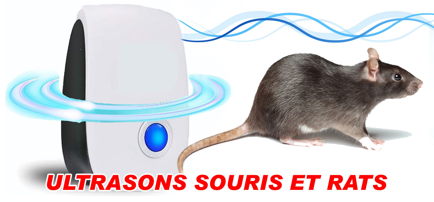 Répulsif ultrasons et électromagnétiques rats et souris